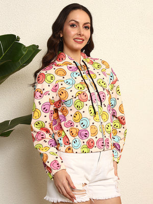 TANDUL Women Smile Printed Jacket