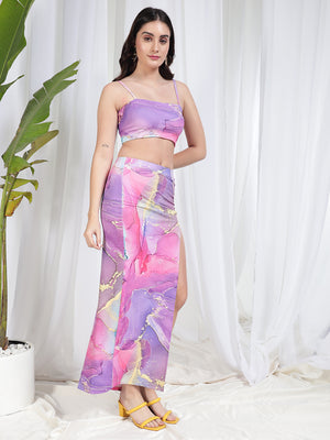 TANDUL Women Multi-color Co-ord set