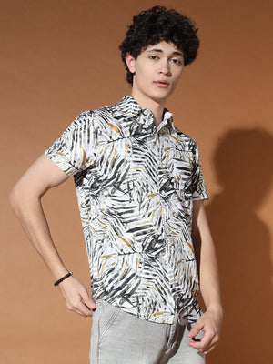 TANDUL  Men Regular Fit Printed Casual Shirt