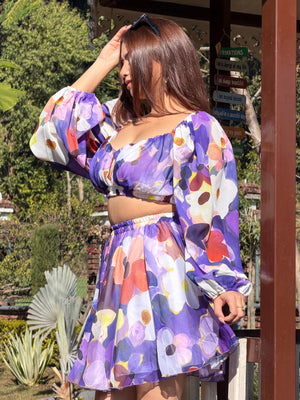 TANDUL Women Stunning Flolral Printed Co-ord Set