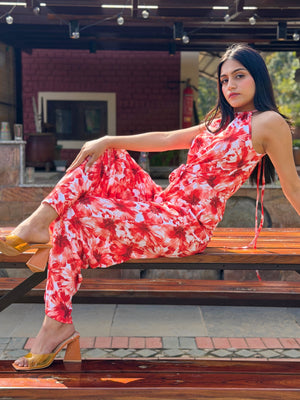 TANDUL Women Stunning Floral Printed Jumpsuit