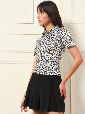 TANDUL Women Animal Printed  Top