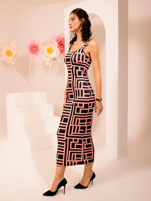 TANDUL  Women Bodycon Multicolor Dress