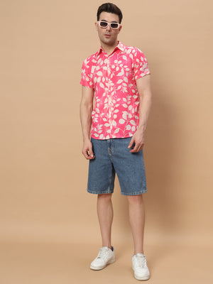TANDUL  Men Regular Fit Printed Casual Shirt 8364