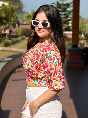 TANDUL Women Stunning Floral Top