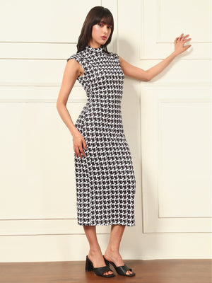 TANDUL  Women Bodycon Black Dress