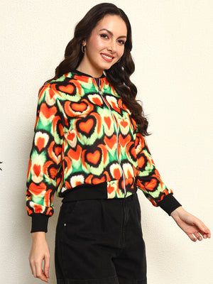 TANDUL Women Multicolor Printed Jacket