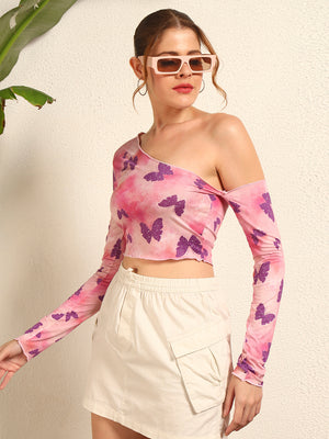 TANDUL  Casual Regular Sleeves Printed Women Multicolor Top
