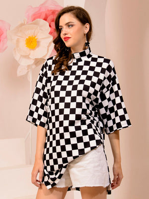 TANDUL  Casual Regular Sleeves Printed Women Multicolor Top