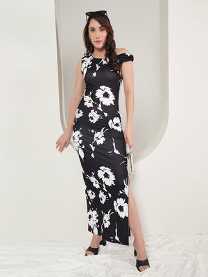 TANDUL  Women Bodycon Black Dress