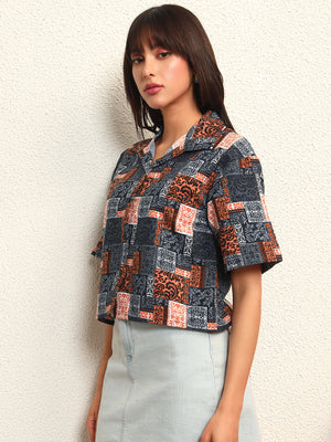 TANDUL Women Multicolor Printed Shirt