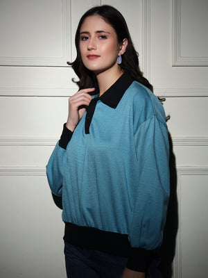 TANDUL  Women Full Sleeve Solid Sweatshirt