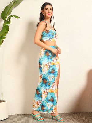 TANDUL Women Stunning Floral Printed Dress