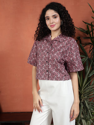 TANDUL Women Printed Multicolor Shirt