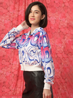 TANDUL  Women Printed Fleece Jacket