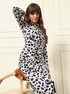 TANDUL Women Bodycon White Dress