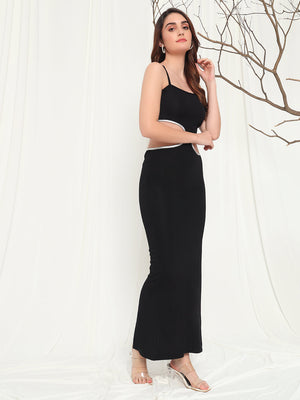 TANDUL  Women Bodycon Black Dress