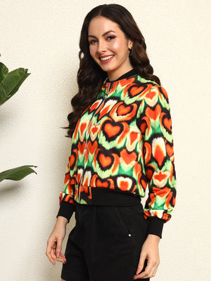 TANDUL Women Multicolor Printed Jacket