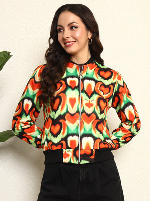 TANDUL Women Multicolor Printed Jacket