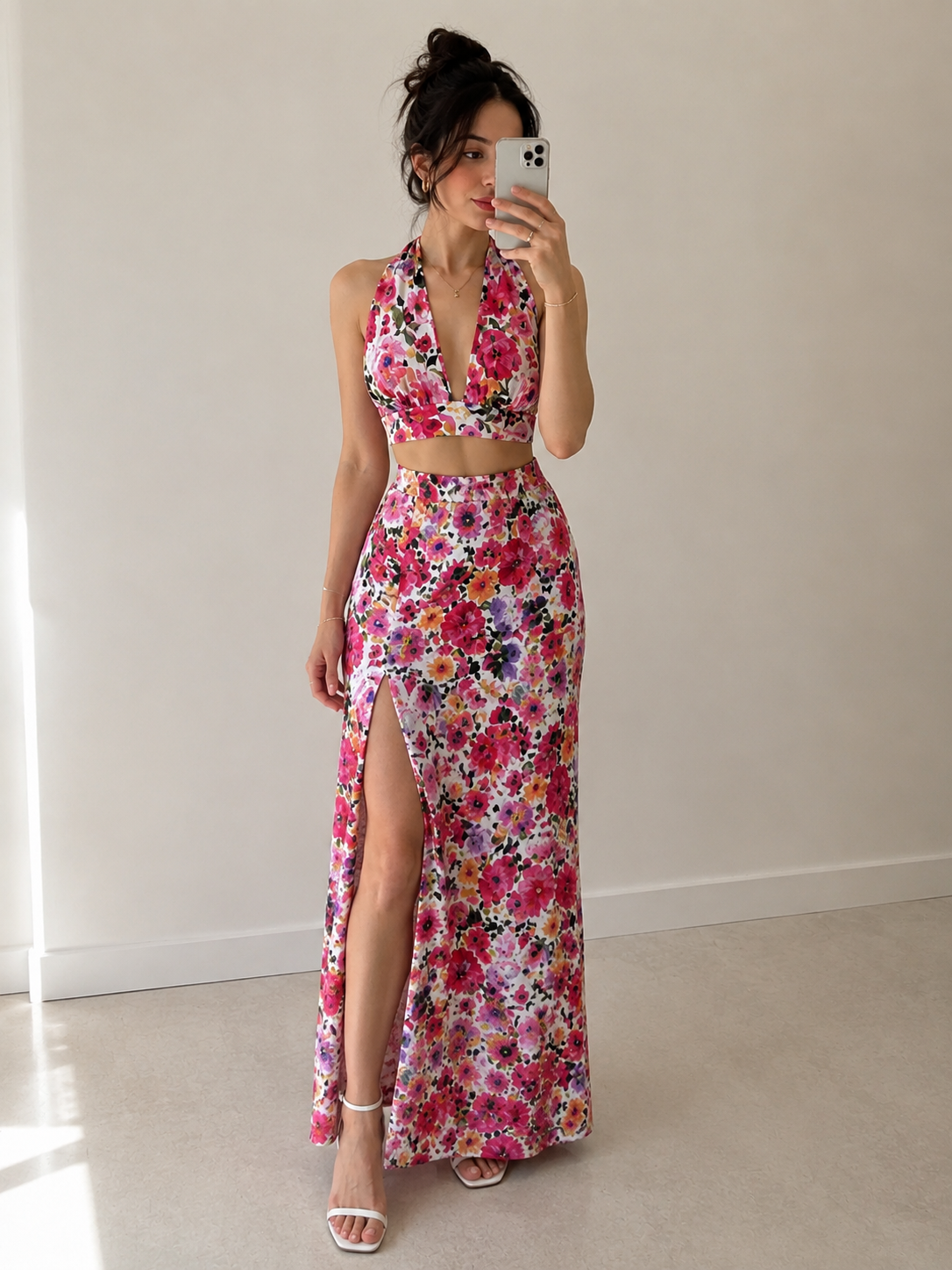 TANDUL Women Paradise Bloom Multicolor Printed Co-ord Set