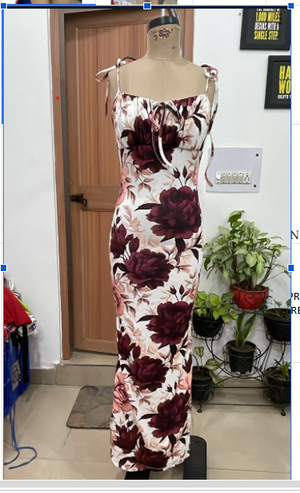 TANDUL Women Pretty Floral Bodycon Dress