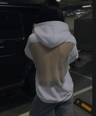Backless Drip Hoodie