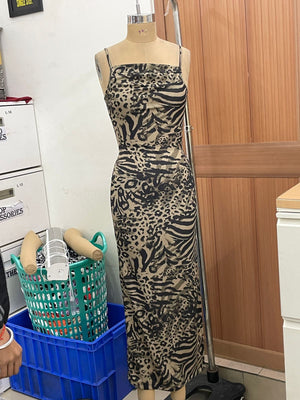 TANDUL Women Animal Printed Long Dress