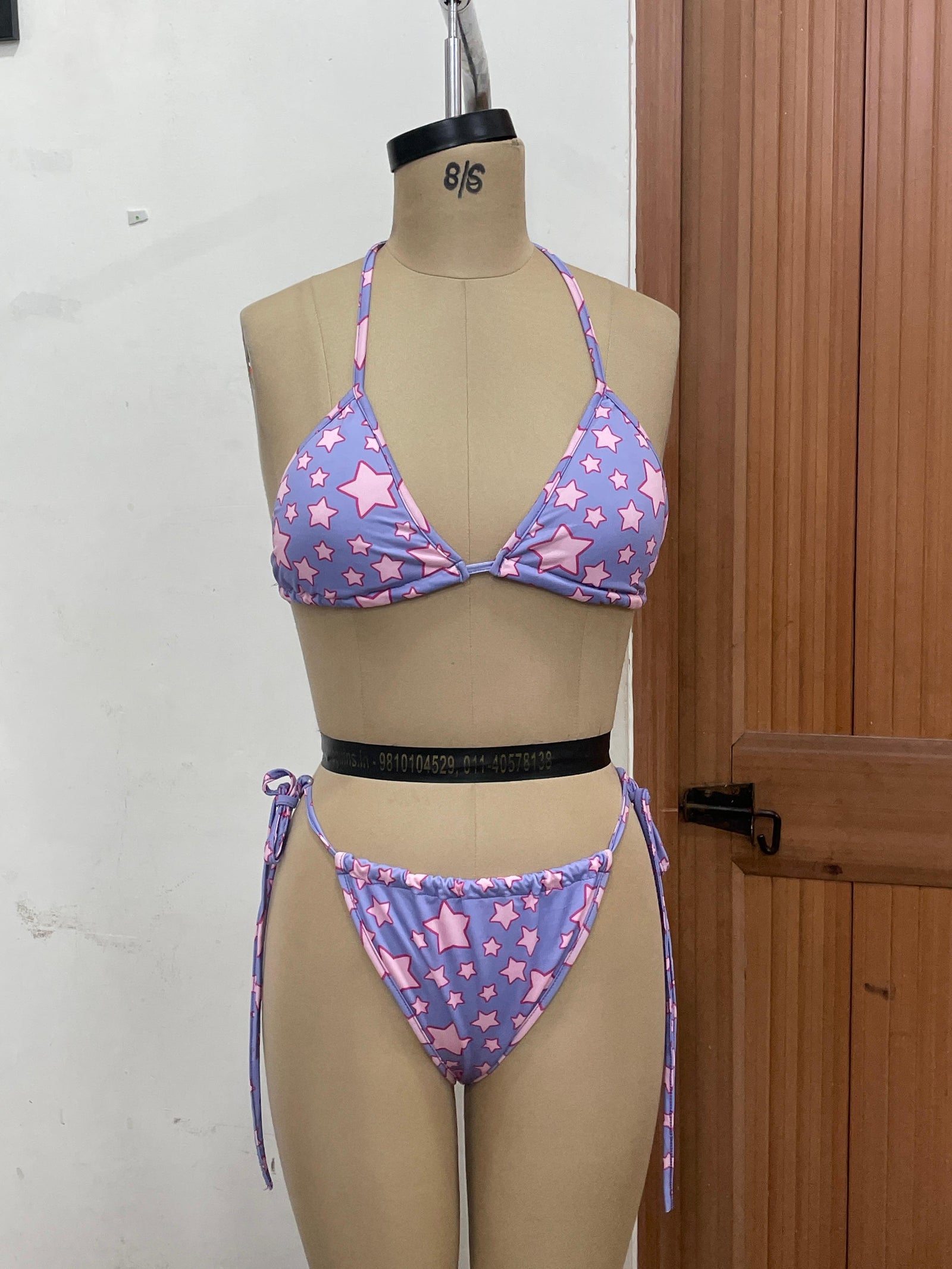 ELTIRE Women Purple Bikini Set