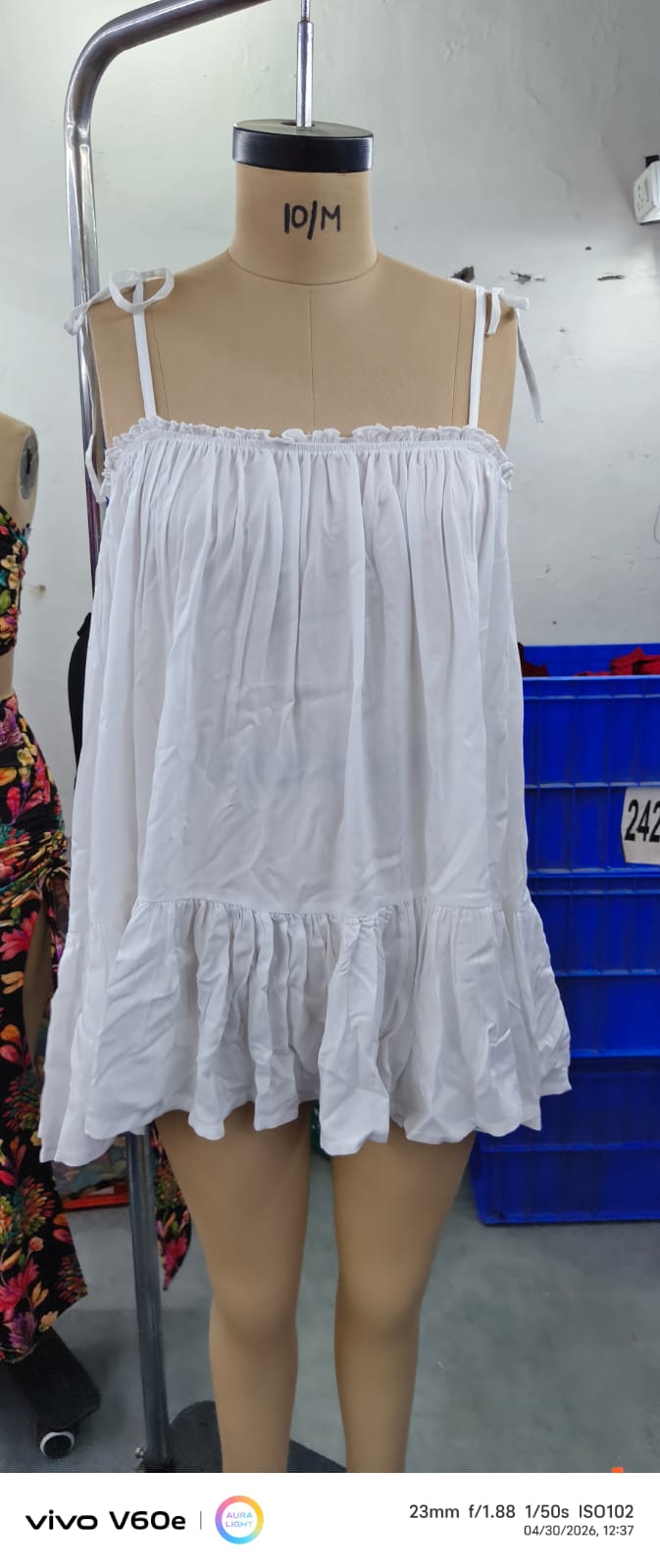 BREEZE DRESS WHITE REYON