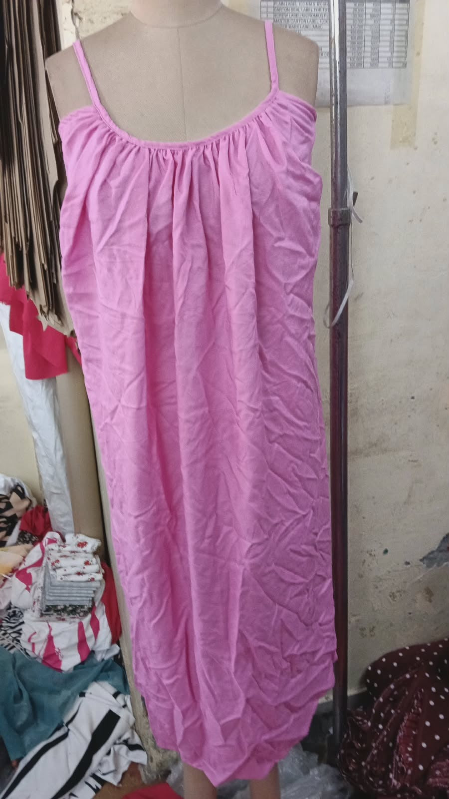 MATERNITY DRESS PINK  REYON