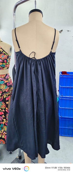 MATERNITY DRESS BLACK REYON