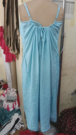 SKY BLUE MATERNITY WEAR