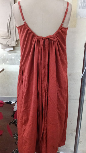 MATERNITY DRESS CHOCLATE BROWN COLOR