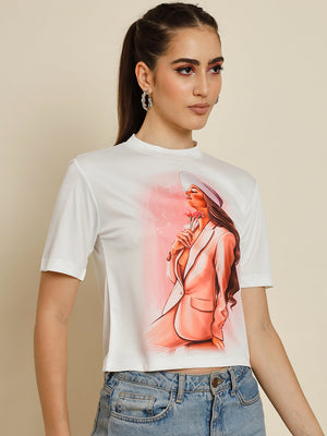 TANDUL Casual Printed Women Multicolor Top