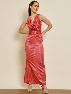 TANDUL Women Gown Pink Dress