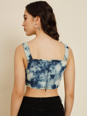 TANDUL Casual Printed Women Multicolor Top