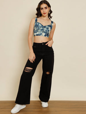TANDUL Casual Printed Women Multicolor Top