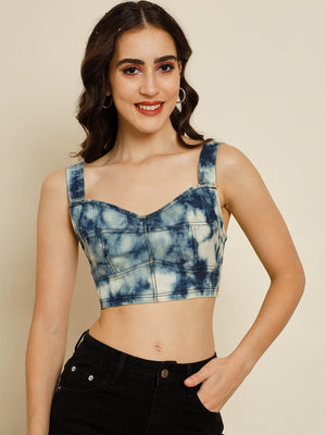 TANDUL Casual Printed Women Multicolor Top