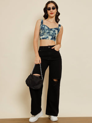 TANDUL Casual Printed Women Multicolor Top