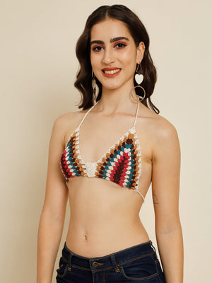 TANDUL Casual Solid Women Multicolor Top