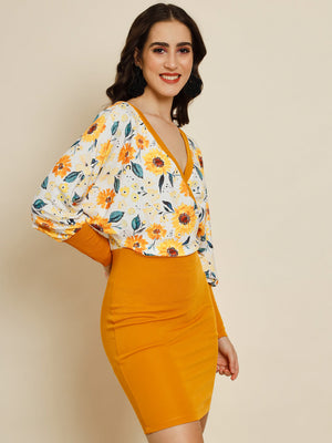 TANDUL Women Bodycon Multicolor Dress