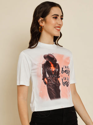 TANDUL Casual Printed Women Multicolor Top