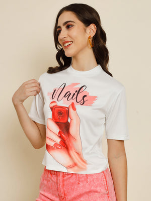 TANDUL Casual Printed Women Multicolor Top