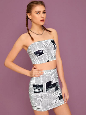TANDUL Women Co-ords Multicolor Dress