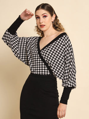 TANDUL  Women Bodycon Black Dress