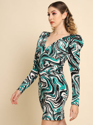 TANDUL Women Bodycon Multicolor Dress