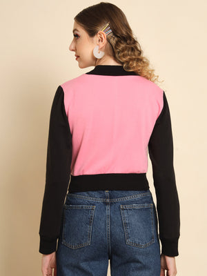 TANDUL  Women Colorblock Casual Jacket