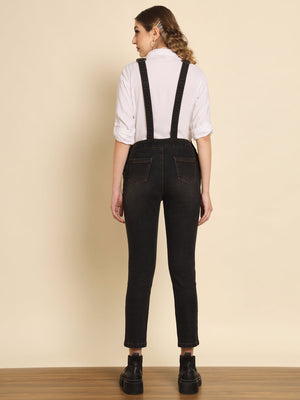 TANDUL  Women Dark Blue Dungaree