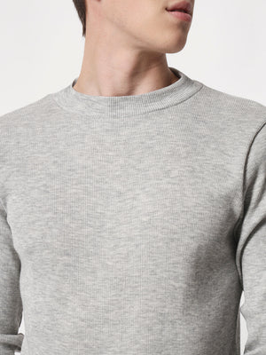 TANDUL  Men Full Sleeve Solid Sweatshirt