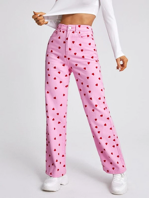 TANDUL  Women Regular Fit Multicolor Lycra Blend Trousers